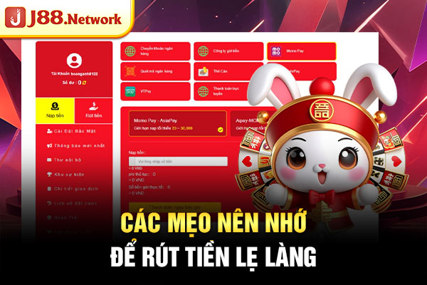 Các mẹo nên nhớ để rút tiền lẹ làng Các mẹo nên nhớ để rút tiền lẹ làng